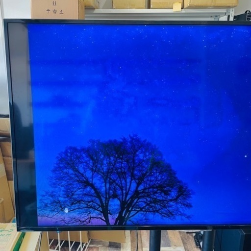 受け渡し者決定！　OPTVISION 55v型 4K液晶テレビ 55UDV800R　※MINIB-CASカード無し