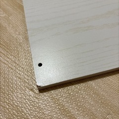ニトリ【旧】カラボ棚板　ホワイトウォッシュ　ワイドの画像