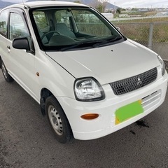 三菱　ミニカH42V ５足マニュアル　白色　55000km エア...
