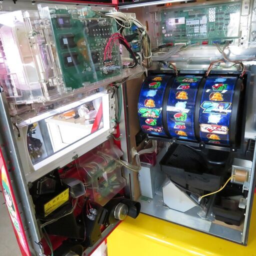 パチスロ実機 マクロスフロンティア はじまりの歌、銀河に響け！ 白ロム搭載 スロット機|江別市のリサイクルショップドロップ
