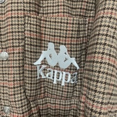 GU×Kappa パデットチェックシャツの画像