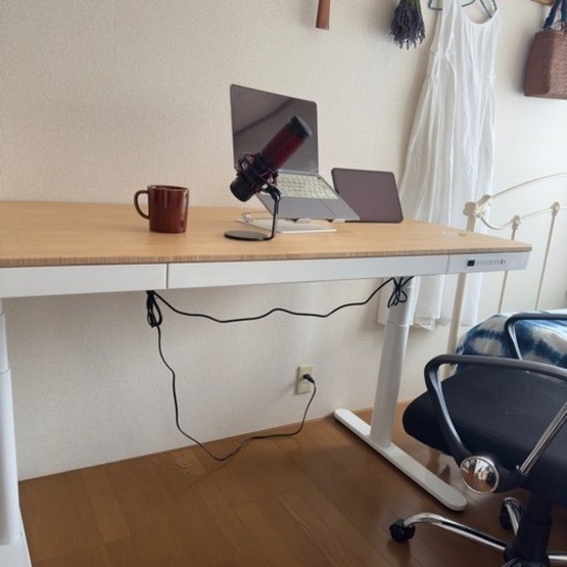 お取引き中☆電動昇降式デスク