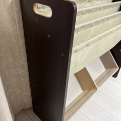 子供用品 ベビー用品 絵本棚 おもちゃ棚 収納の画像