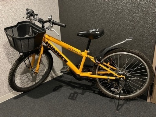 HUMMER 22インチ 子供用自転車 6段切替 マウンテンバイク