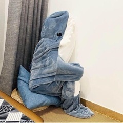 Mサイズ　160cmサメ　鮫　着ぐるみ　メンズ　レディース　パジャマ　防寒 の画像