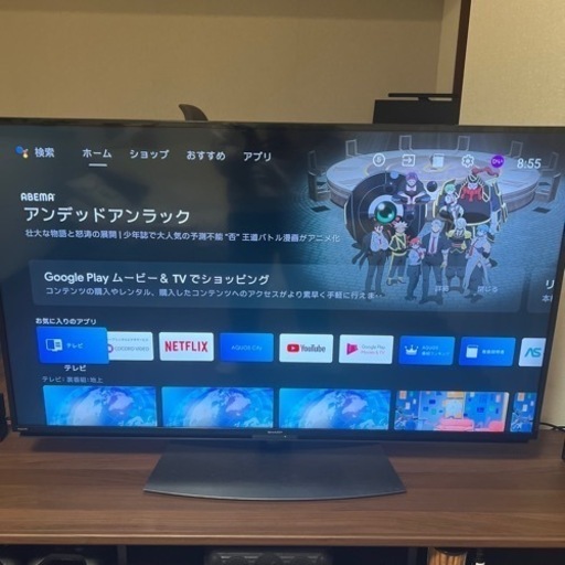 美品　シャープ　4T-C50BL1 4Kテレビ　50インチ