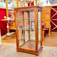 塩川光明堂 キュリオケースY-B 4段 コレクションケース ガラ...