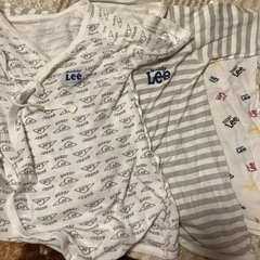 Lee  ベビー肌着50cm1枚　60cm3枚の画像