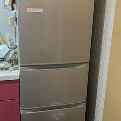 冷蔵庫差し上げます　3ドア　363リットル