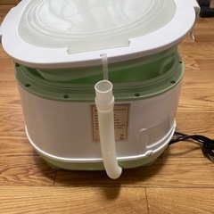 折りたたみ式　小型洗濯機　脱水可能の画像