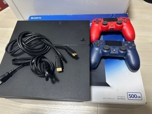 PS4本体 コントローラ2台