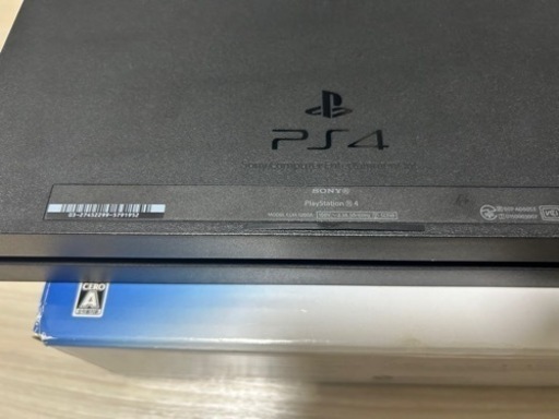 PS4本体 コントローラ2台