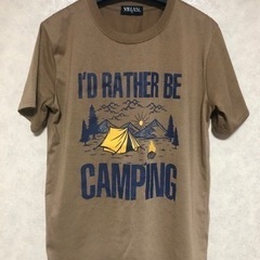 【販売済】Tシャツ　キャンピング
　Lサイズ
