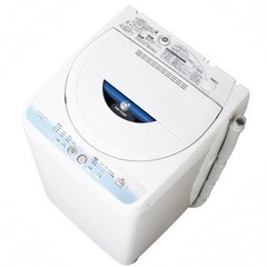洗濯機譲ります！SHARP ES-GE55L 