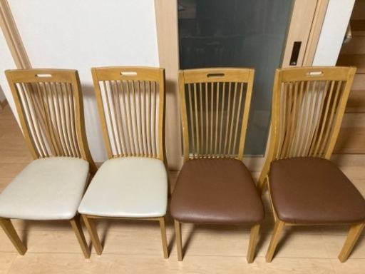ダイニングチェア　4脚セット