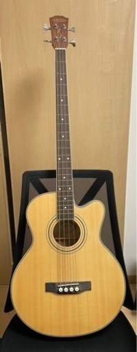 大幅値下げしました。アコースティックベース(ソフトケース付き)