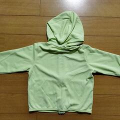 ユニクロ　90cm　UVカットメッシュパーカーの画像