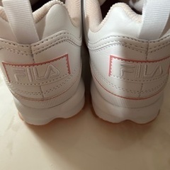 FILA ディスラプターⅡアイス スニーカー 試し履きのみの画像