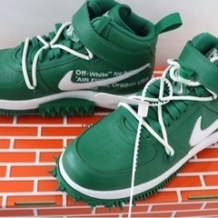 26cm靴/バッグ 靴 スニーカーOff-White × Nike Air Force 1 Mid SP LTHR \