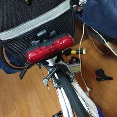 自転車用品　バックライト　充電式の画像