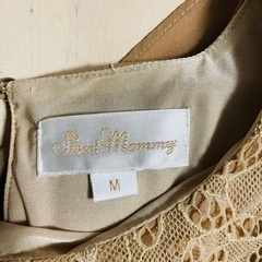 【Sweet  Mommy】マタニティウェア 授乳服 ひざ丈ワンピース Mの画像