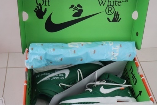 26cm靴/バッグ 靴 スニーカーOff-White × Nike Air Force 1 Mid SP LTHR 