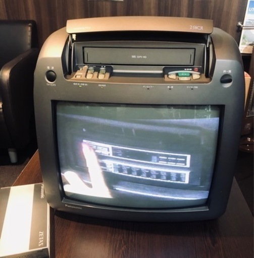 昔懐かしいテレビデオ　パナソニック　テレビデオ　14インチ　動作品