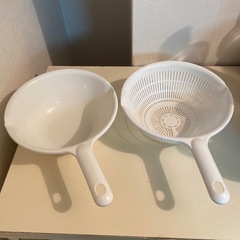 本日まで‼️ザル、ボウルセット