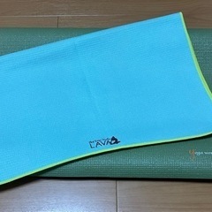 ※受付終了※ヨガマット　ヨガラグ　セット　ホットヨガ向けの画像
