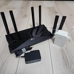 TP LINK WIFI ルーター と 中継器 売ります