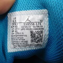 NIKE ナイキ AIR JORDAN 1 LOW エアジョーダン 1 ロー アクアトーン 553558-174 size:27.5cm囗T巛の画像