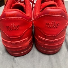 NIKE ナイキエアフォース1 シャドウ CU3012-661 レッド  赤 の画像