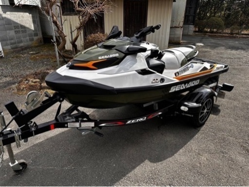 シードゥー フィッシュプロ 170 トレーラーセット 2020年 極上艇 SEA-DOO FISHPRO170 PWC 170ps ジェットスキー 水上バイク FRP 中古