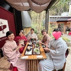 着物でランチ♪̊̈♪̆̈