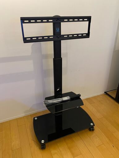 【引き取り限定】テレビスタンド（55インチで使ってました）