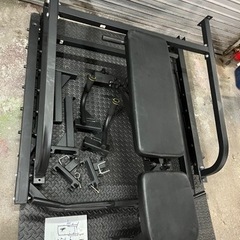 WASAIハーフラックMK780、BERWINGトレーニングベンチのセット の画像