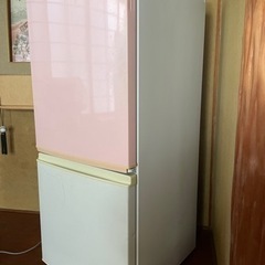 小型(2ドア)冷蔵庫　シャープ