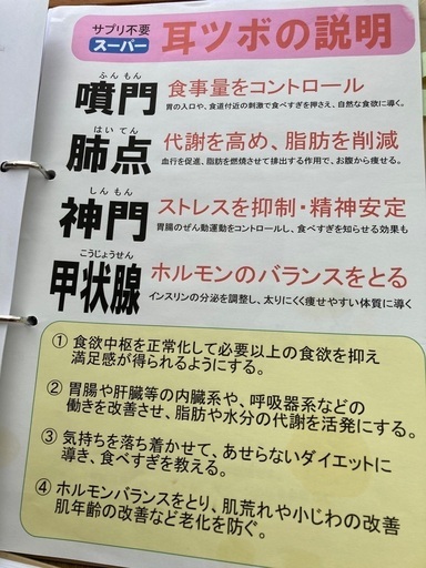 耳ツボダイエット　カウンセラー教本