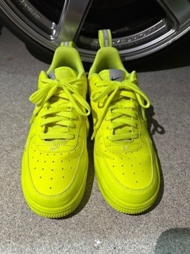 エアフォース1  AF1 蛍光イエロー　ナイキ　ウサインボルト