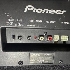 値下げしました。パイオニア　アンプ内蔵サブウーファー　の画像