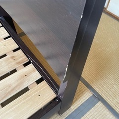 家具 ベッド ワイドダブルベットの画像