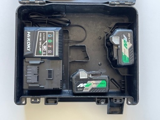 Hikoki ハイコーキ　マルチボルトバッテリー36v 2個➕急速充電器➕ケース