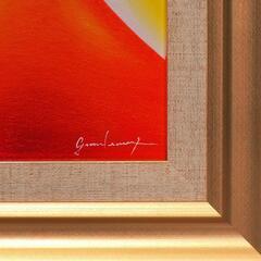 油絵　　太陽の下 油絵 太陽の下 絵画