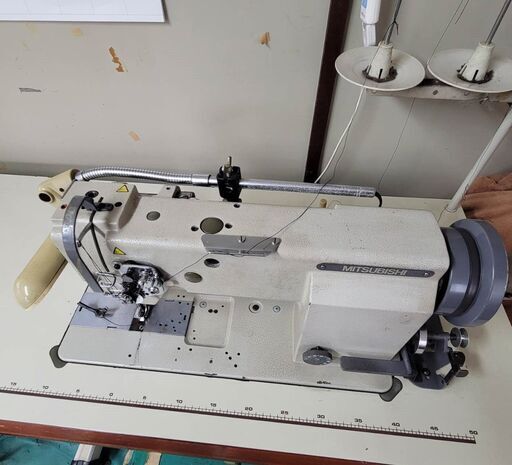【値下げ】工業用ミシン　三菱総合送りミシン 再値下げ】三菱 中厚物ミシン総合送りミシン 【公式通販】