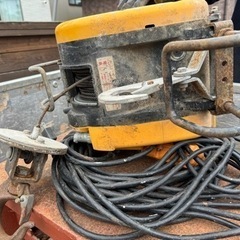 ▼RYOBI リョービ ウインチ WI-125 動作OK 耐荷重130kg 揚程20mの画像