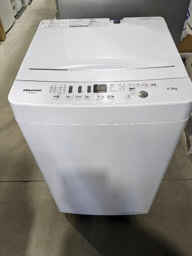 Hirense 5.5kg 全自動洗濯機 HW-E5503 2020年製