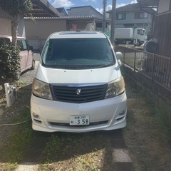 トヨタ　アルファード　ANH10 前期　車庫調　サンルーフ