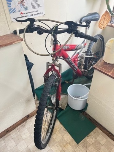 取引中　中古自転車