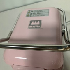 MMH-100S MP モッフルメーカー (プレスもちメーカー)【1個焼き】（ミルクピンク）未使用の画像