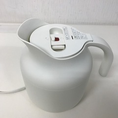 【引取】無印良品 電気ケトル ジャグ ホワイト 深澤直人デザイン MJ_EK5 の画像